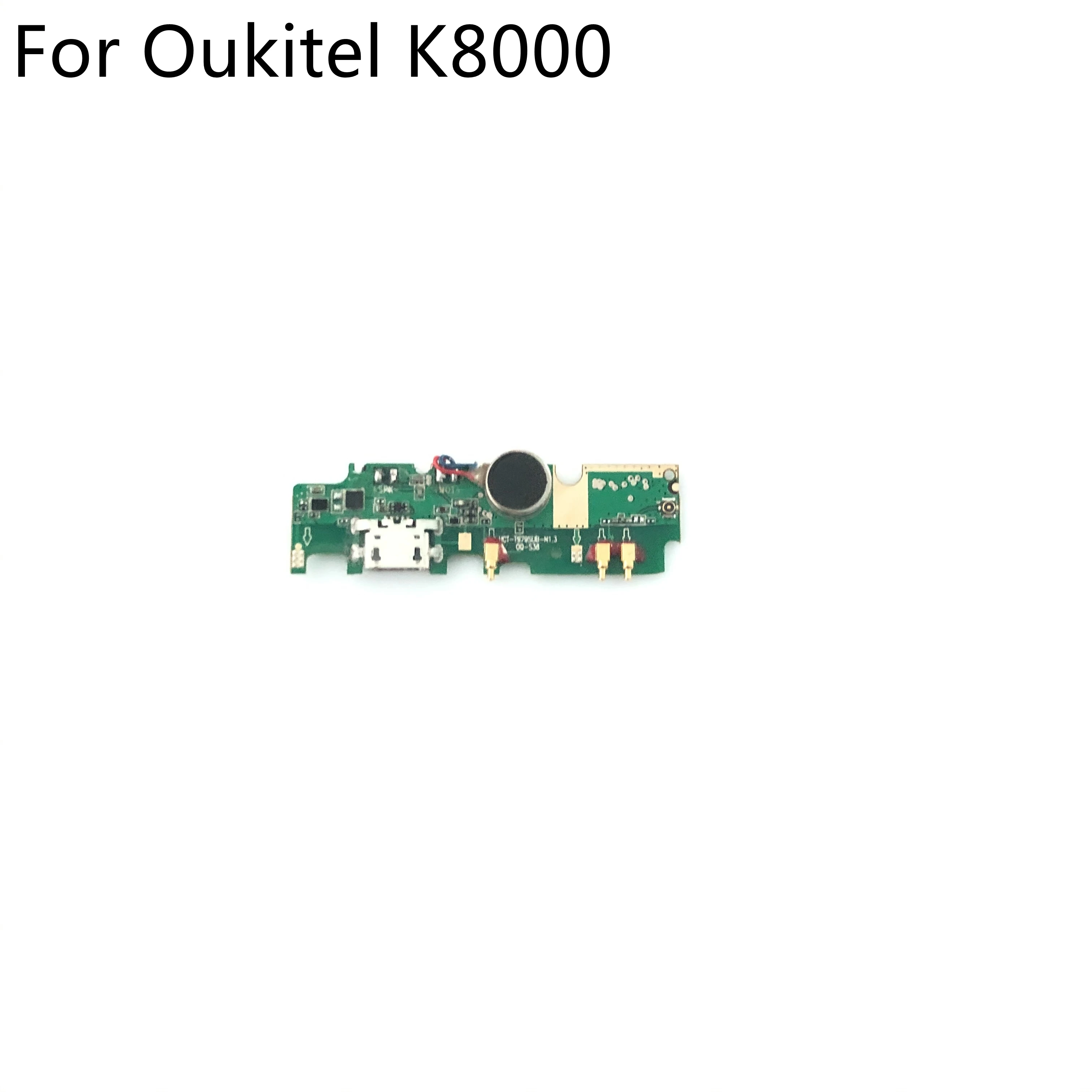 USB-разъем для зарядки + Вибрационный двигатель для смартфона Oukitel K8000 MTK6750T Octa Core 5,5 