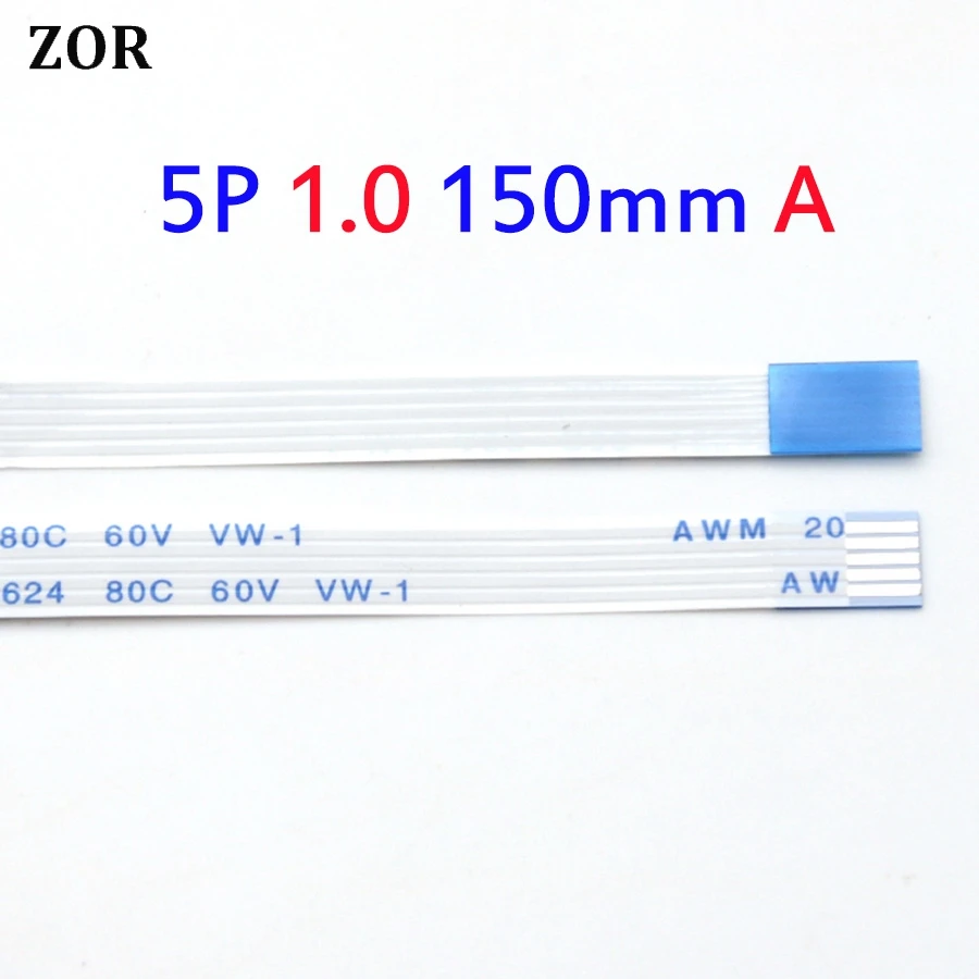 Плоский гибкий кабель FFC FPC 5 шт. Шаг 1 0 мм контактов длина ширина p 6 ленточный типа