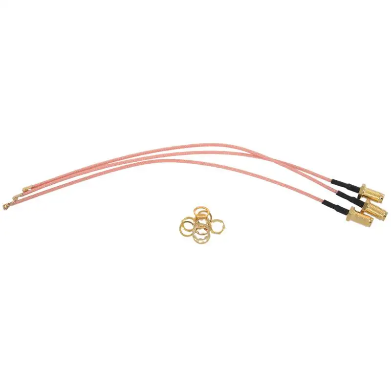 3pcs RF pigtail cable RG178 IPX / u.fl to SMA Female Coax Adapter 20cm | Обустройство дома