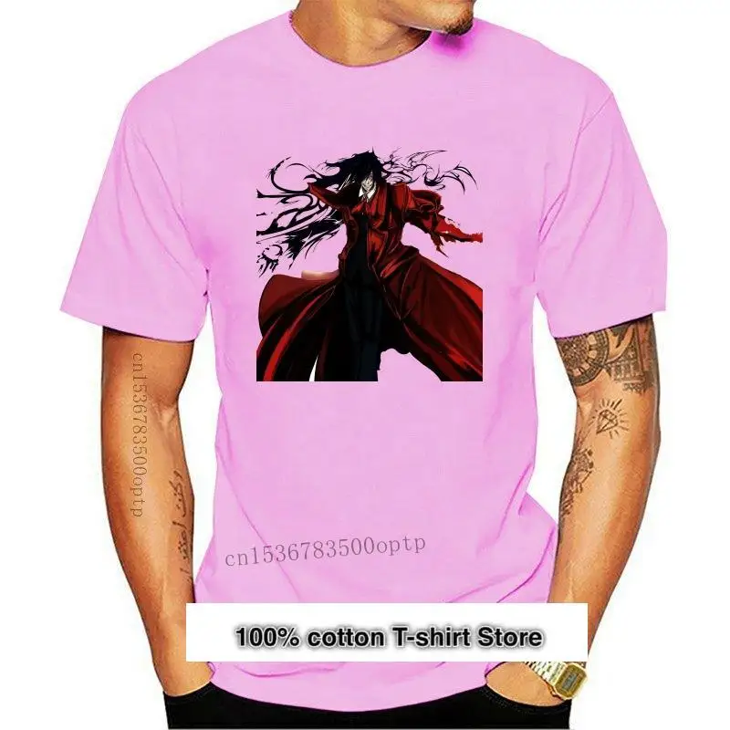 

Camiseta Hellsing Ultimate для мужчин, camiseta blanca, nueva