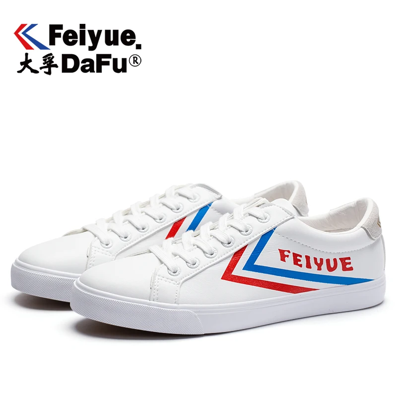 Feiyue повседневная обувь 394 женская обувь эластичная стелька плетения шнурки Cortex белого и черного цвета обувь, кроссовки Для мужчин осень, новая модель