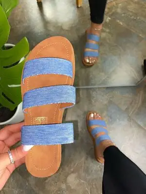 

Sandals women's shoes 2021 summer new casual wild extra large size women's sandals and slippers