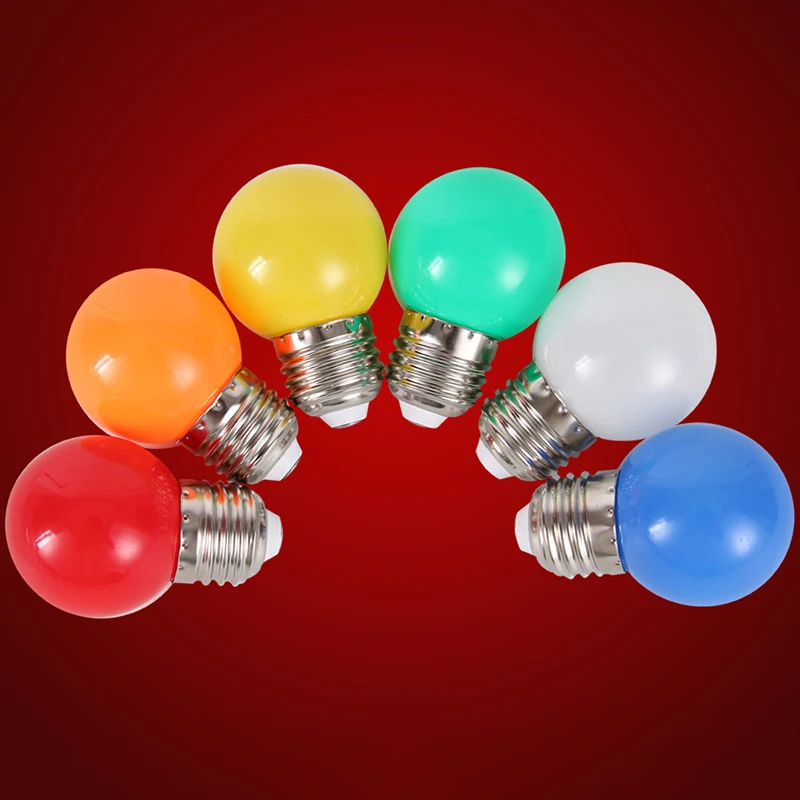 

Led Bulb Lamp Bomlillas E27 Colorful Lampada Ampoule RGB Led Light SMD 2835 220V Globe Bulbs Home Decor Lights Home Decor