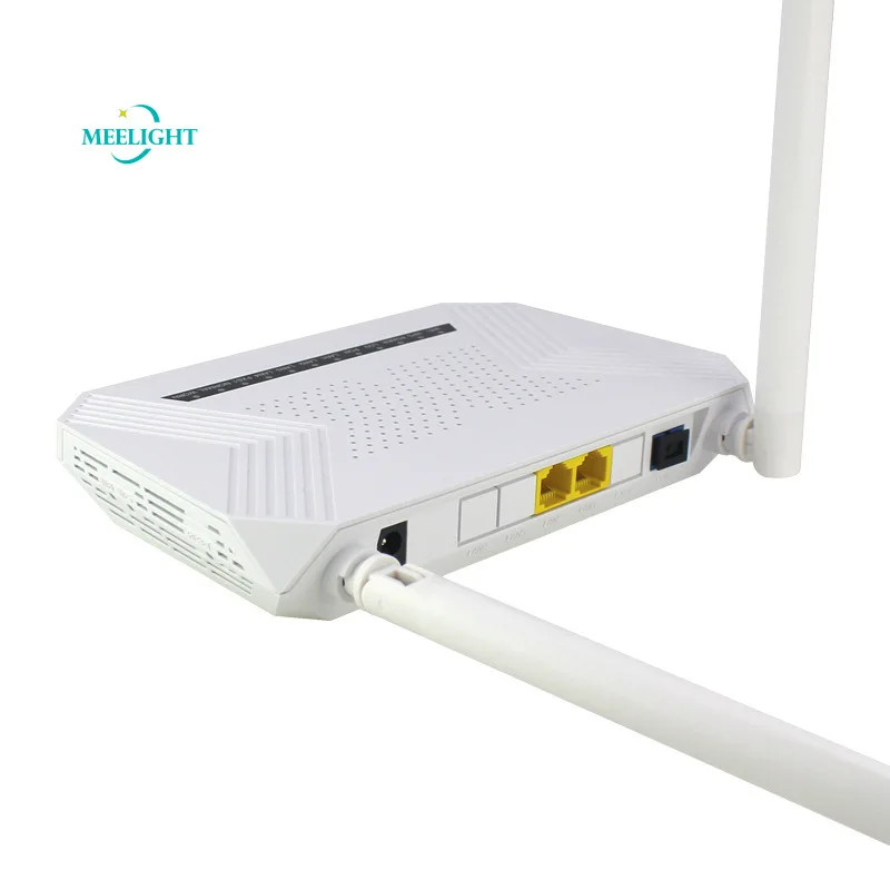 1 шт. ONU WiFi xpon 2 RJ45 FTTH волоконно-оптический модем 20 км интеллектуальное