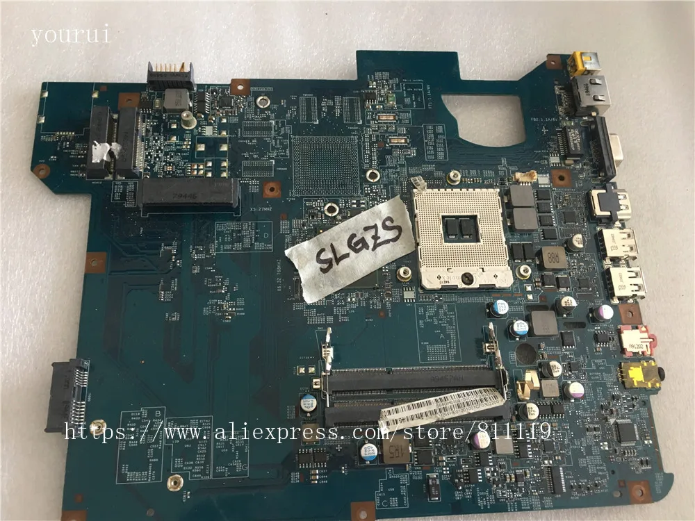 

yourui MBWHE01001 48.4CH01.01M Mainboard For Gateway NV59 TJ75 laptopmotherboard 100% fully tested