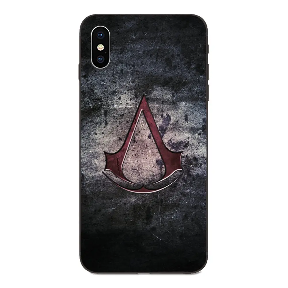 as picture Чехол из ТПУ для Apple iPhone 4 4s 5 5S SE 6 6S 7 8 Plus X XS Max XR с запросом александриса черепа Assassins Creed - Цвет: as picture