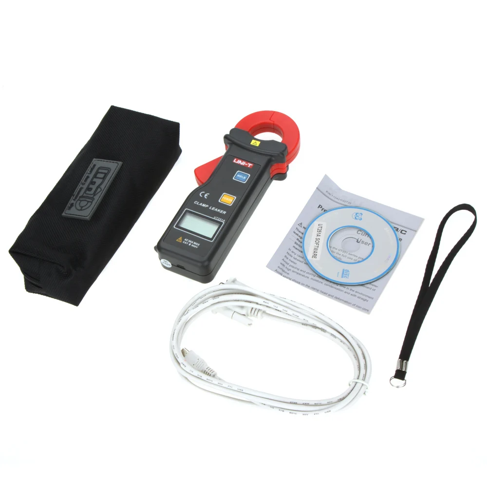UNI-T UT251A Амперметр Multitester 10000 отсчетов RS-232 Высокая чувствительность токовые клещи