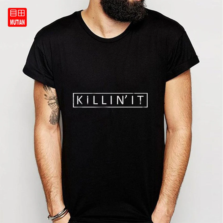Футболка с рисунком из сериала Killin It Krewella|Мужские футболки| |