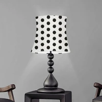 polka dot design cloth lampshade cover for table lamp floor lamps fabric modern wall lamp shade pendant lamp cover home bedroom