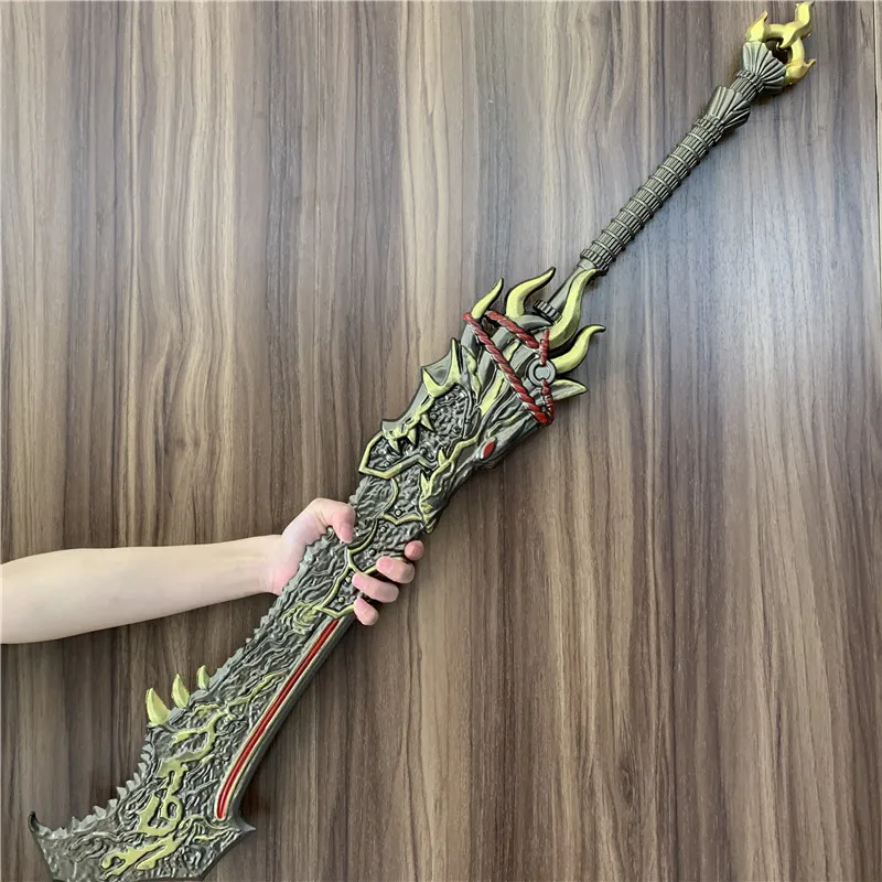 1:1 игра Naraka Bladepoint меч косплей боевой топор брезентовый безопасное полиуретановое