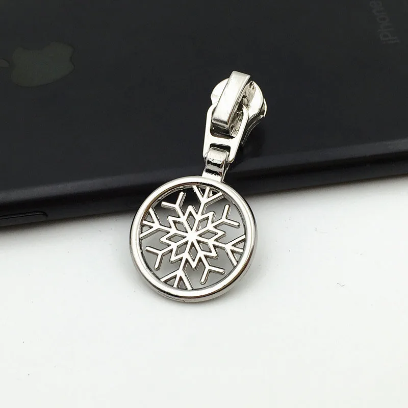 No1silver 5 шт. пружинный замок ползунки для застежки-молнии для 3# Металлические молнии высокое качество молния головка Съемник Молния Ремонтный комплект DIY аксессуары для одежды - Цвет: No1silver