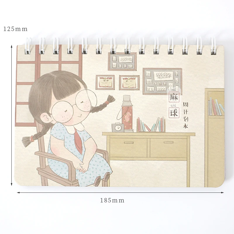 

Weekly Planning Coil Notebook Organizer Agenda Time Management Memo Plan To Do List Schedule School Office Supplies New Arrive