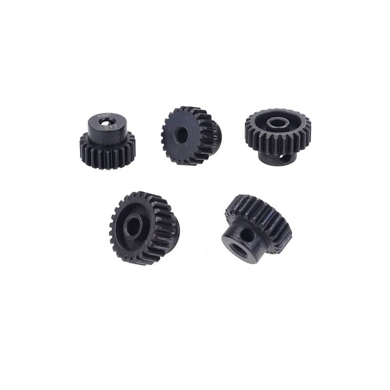 

5PCS 48DP 3.175mm Metal Pinion Motor Gear Set for 1/10 RC Car Motor