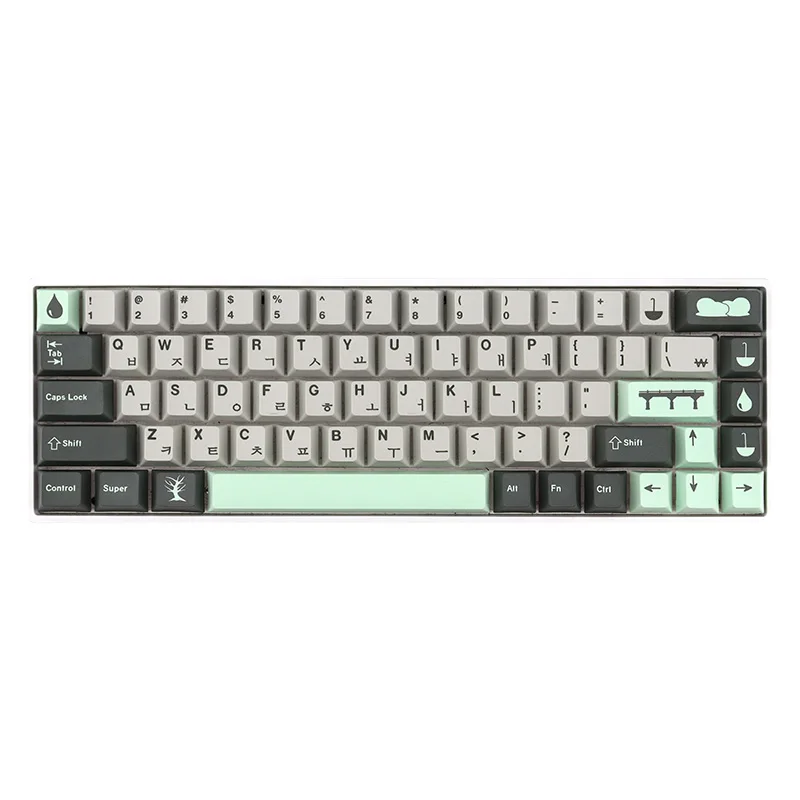 

145 клавиш GMK Rainy Day PBT Dye Sublimation механическая клавиатура, колпачки для клавиш Cherry Profile, совместимые с 61/ 64/68/ 87/104/108