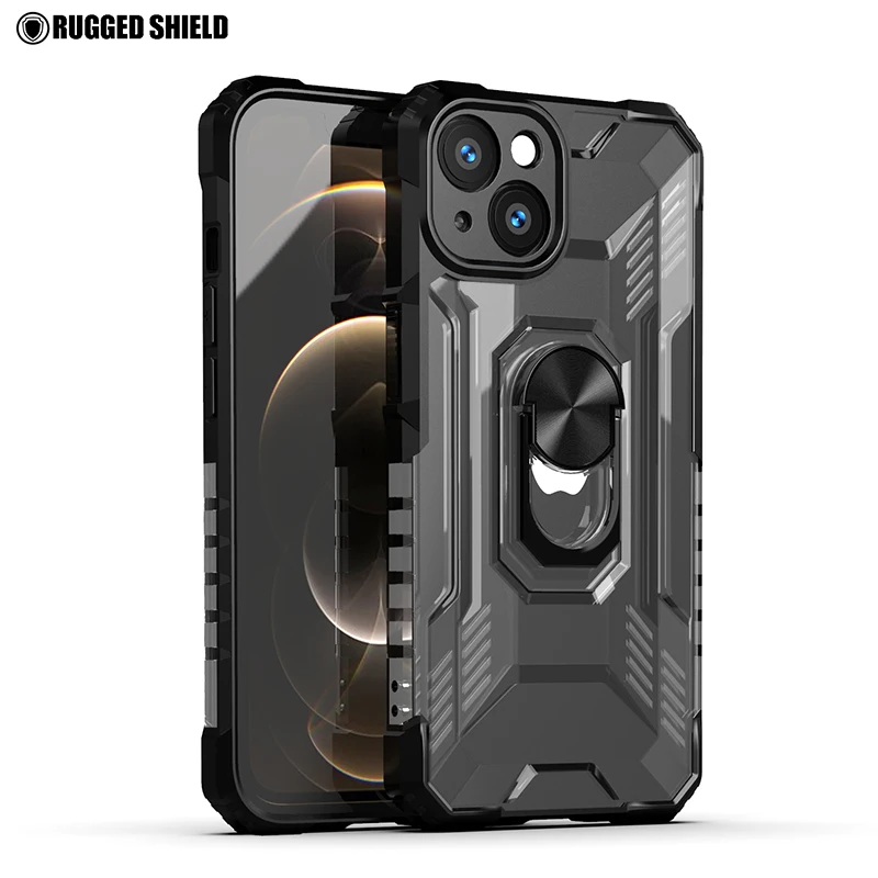 

Business Anti-slip Dual Layer Fitted Case for Iphone 13 Mini Capa 13 12 11 Pro Max Phone Cover