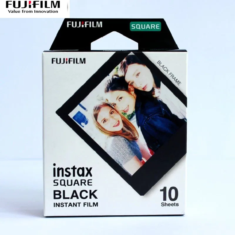 Квадратная фотобумага Fuji Polaroid instaxSQ6/SQ10/SQ20/SP3 с черным краем | Электроника
