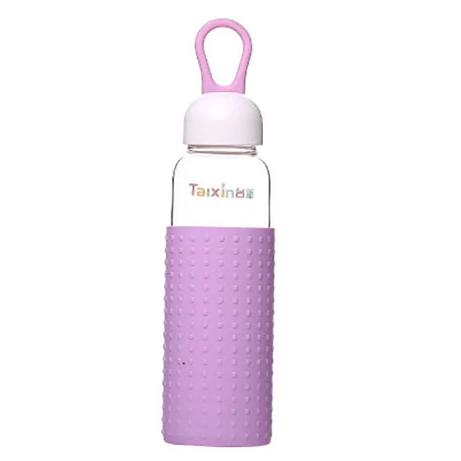 Корейский Стекло бутылка для воды милый кот &quotMy Bottle&quot 500 мл творческие