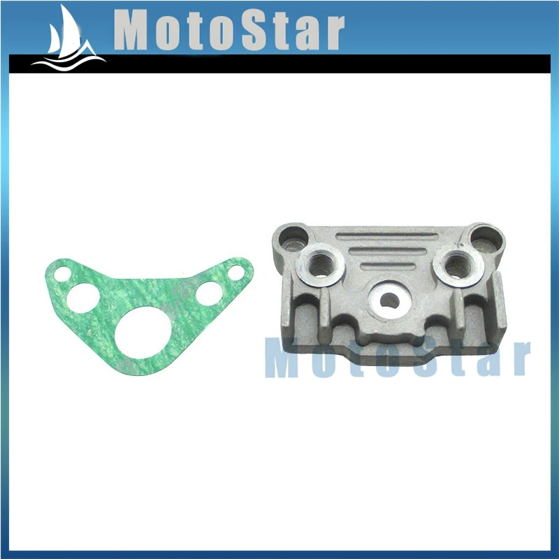 Крышка масляного радиатора двигателя переходная пластина для 125cc 140cc питбайка