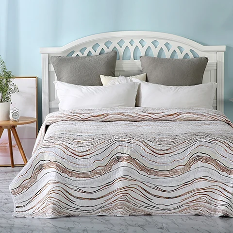 bedspread 7 Минималистичный стиль промытое шлифовальное покрывало 1 шт. набор Улучшенный полиэстер Фиби всесезонный Премиум покрывало король Queen78* 86" - Цвет: bedspread 7