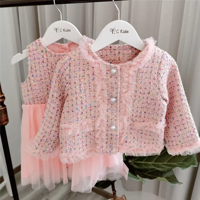 Одежда для детей комплект девочек праздничные платья вечерние и свадебные