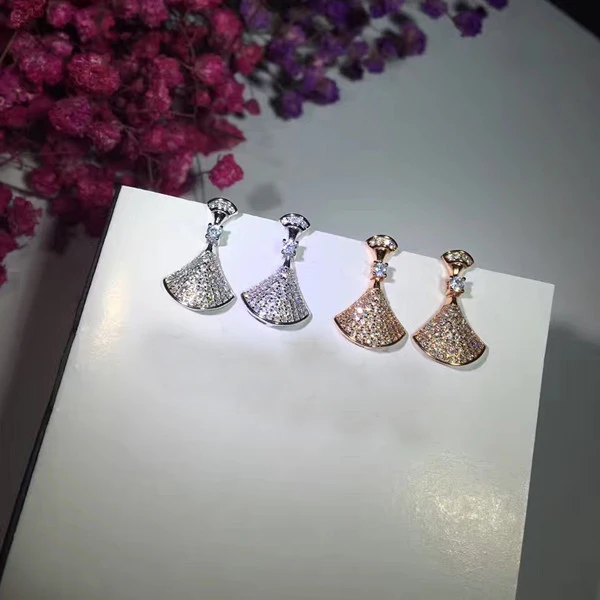 

Designer Fashion 925 Sterling Silver Jewelry 3A Cubic Zirconia Party Earring