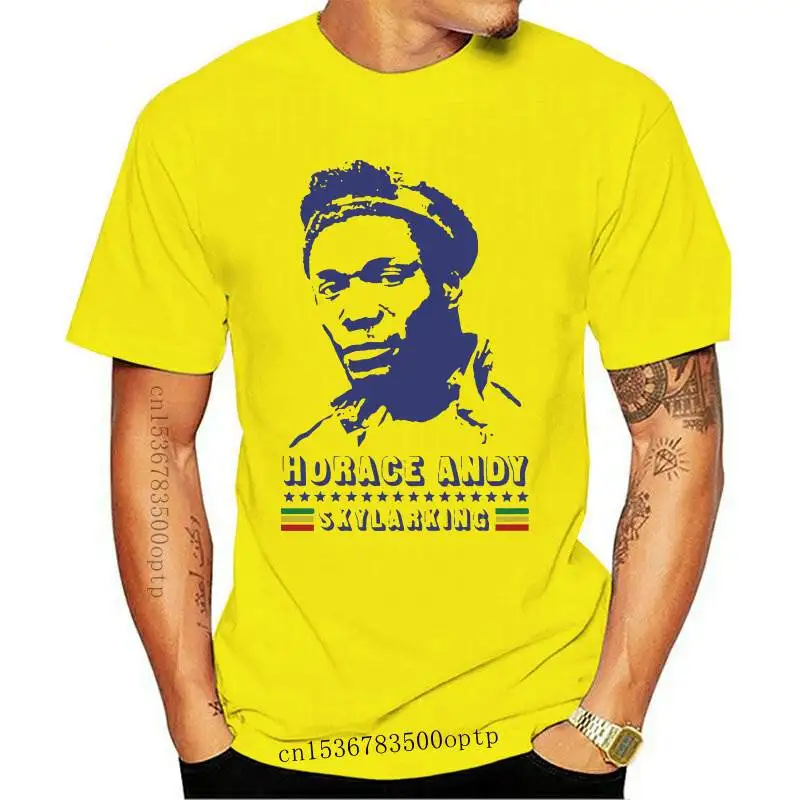 Новая футболка Horace Andy Skylarking, регги Джон Холт, горение копье, японская музыка