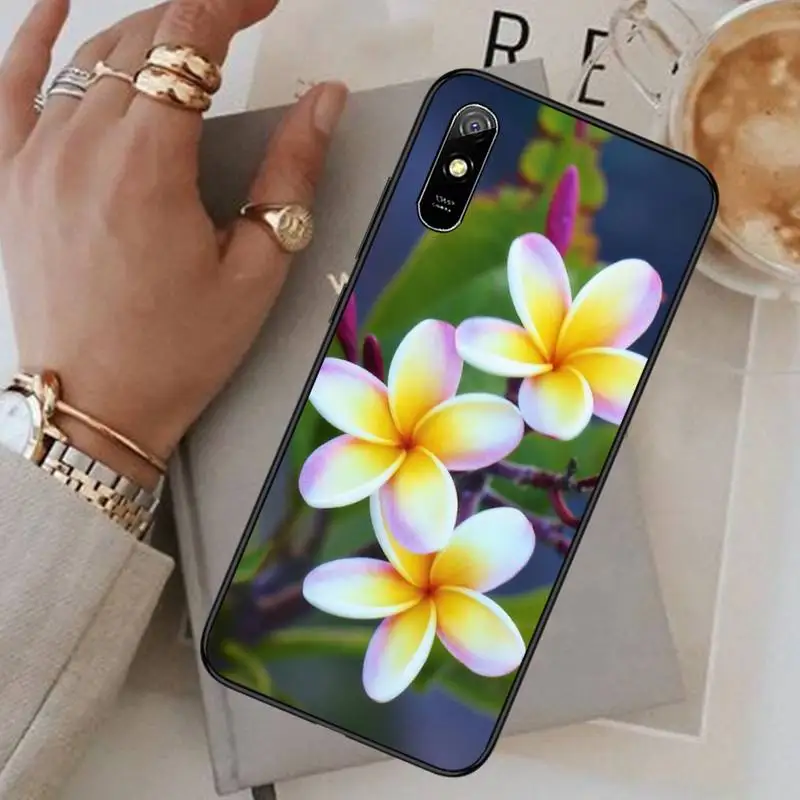 

Frangipani Phone Case For Xiaomi Redmi Note 4 4x 5 6 7 8 pro S2 PLUS 6A PRO