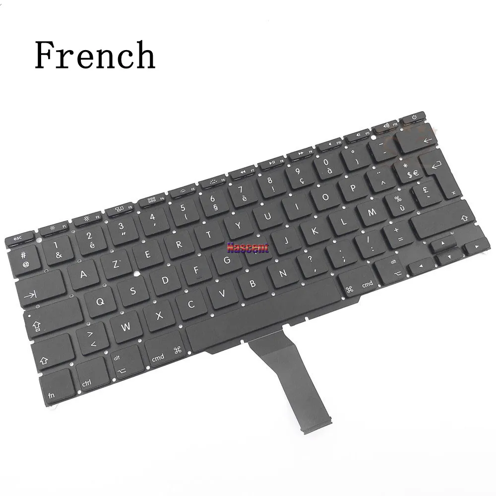 

Клавиатура A1369 A1466 для Macbook Air, 13,3 дюймовый ноутбук MD231 MD232 MC503 MC504 MC966 MD760, новые клавиатуры 2010-2015