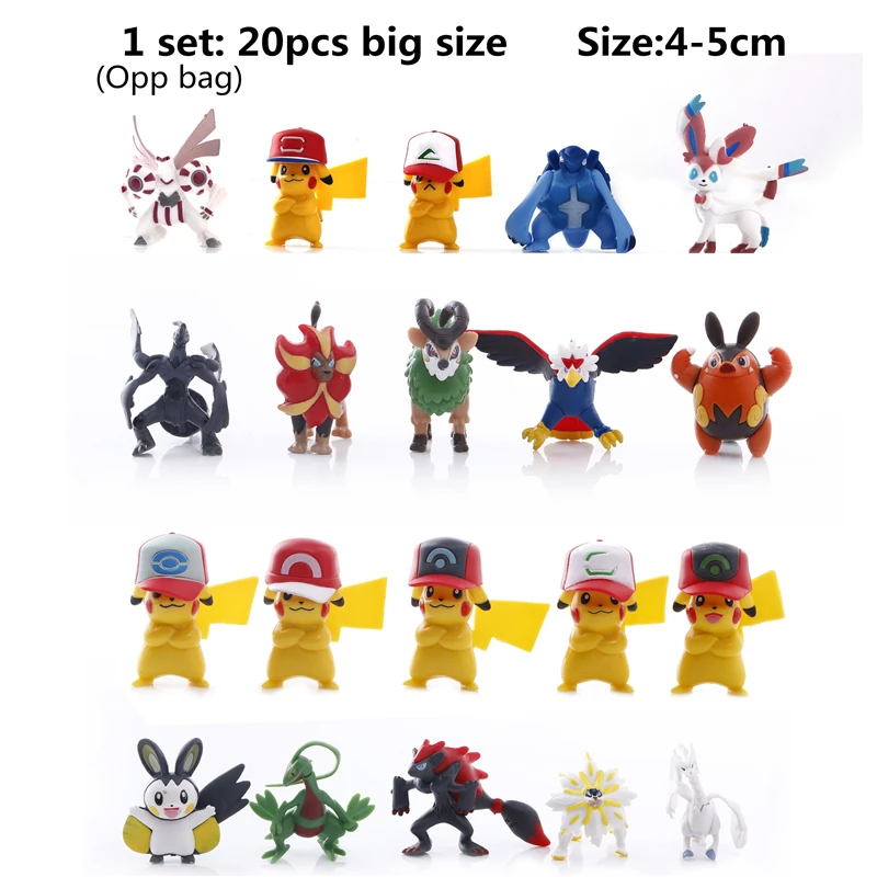 Pokemones большой размер фигурка эльфа мяч мини фигурки Чаризард модель игрушки Brinquedos Коллекция аниме дети куклы
