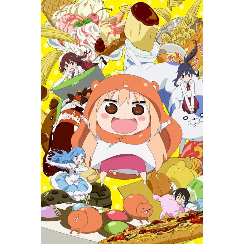 

Himouto! Постер Умару-Чан на стену для гостиной художественный постер украшение на холсте яркие цвета без рамки современный принт 0918