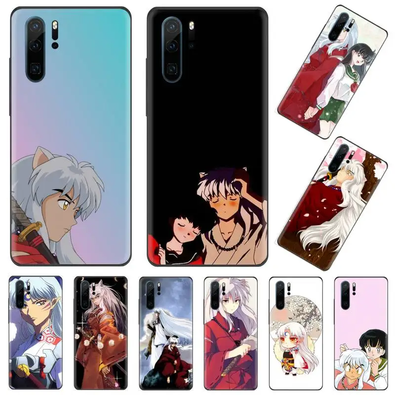 

Inuyasha Sesshoumaru Higurashi Kagome Phone Case Funda For Huawei P9 P10 P20 P30 Lite 2016 2017 2019 plus pro P smart Cover