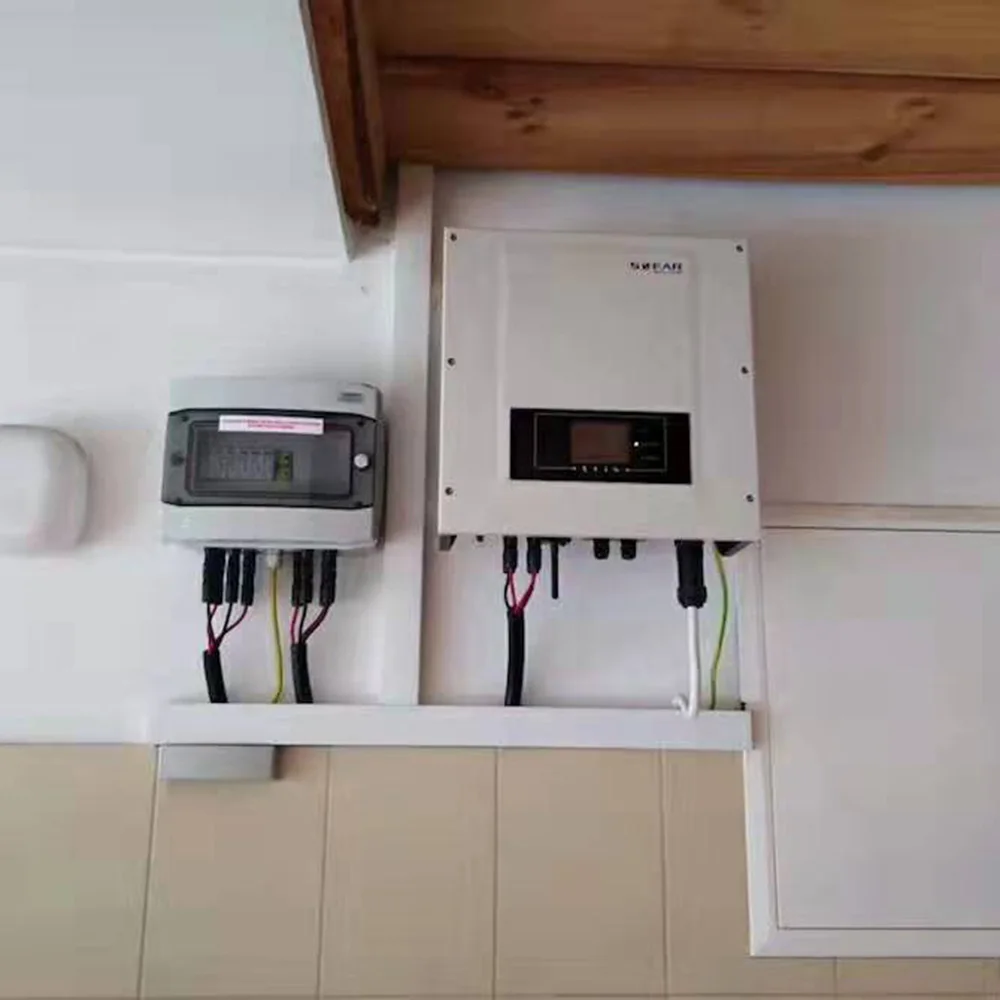 7.5KW Чистая синусоида сетка галстук инвертор с 2 MPPT цепи 90V-580VDC вход к 180V-276VAC выход с wifi