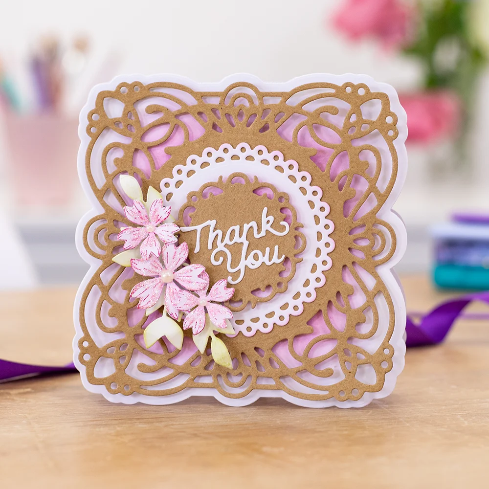 

Mmao Crafts Metal Steel Cutting Dies New Resplendent Rondure frame Stencil For DIY Scrapbooking Paper/photo Cards Embossing Dies