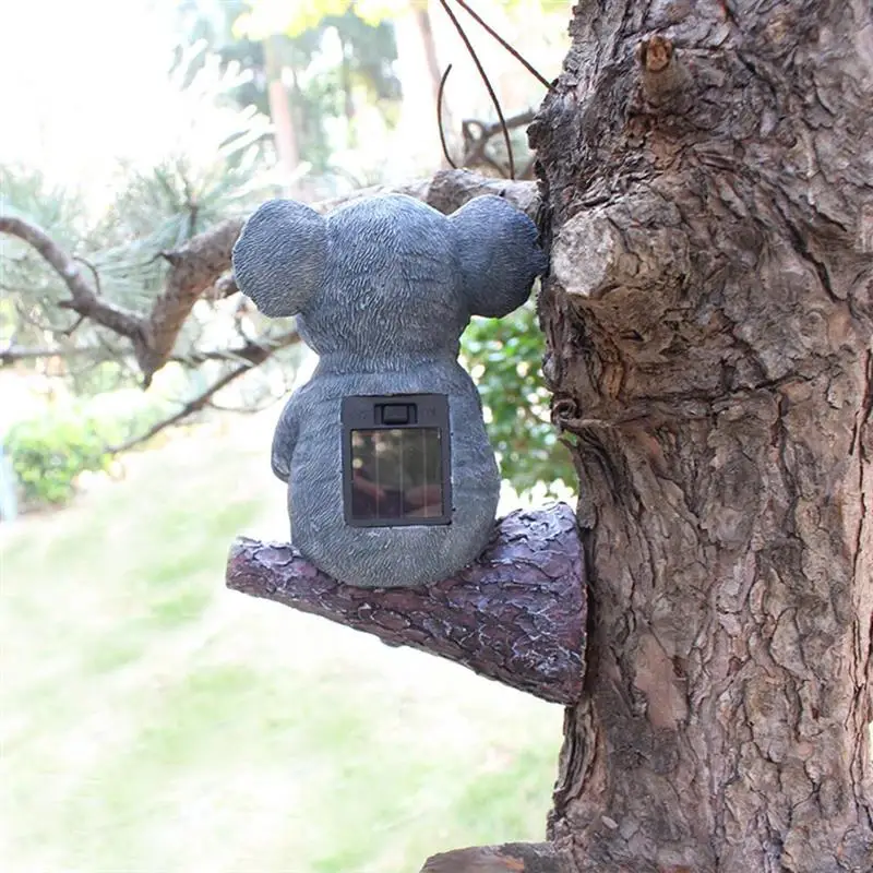Полимерная лампа Koala на солнечной энергии фигурка садовая статуя скульптура