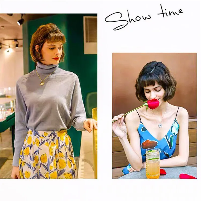 

New Hip Hop Lucky Number Charm Pendant Necklace For Men Women Fashion Jewelry Gift