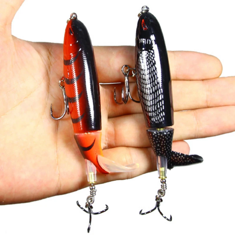 1 шт. Whopper Popper 10 см/13 г топвотер приманка для рыбной ловли искусственная жесткая