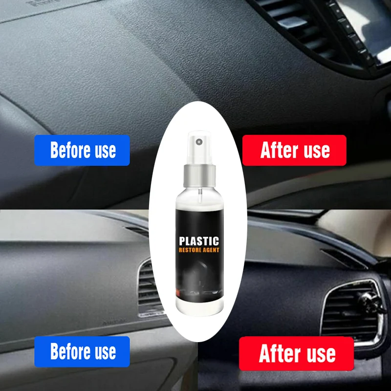 

Plastic Parts Retreading Agent Wax Instrument Panel Auto Interior Renovated Cleaner