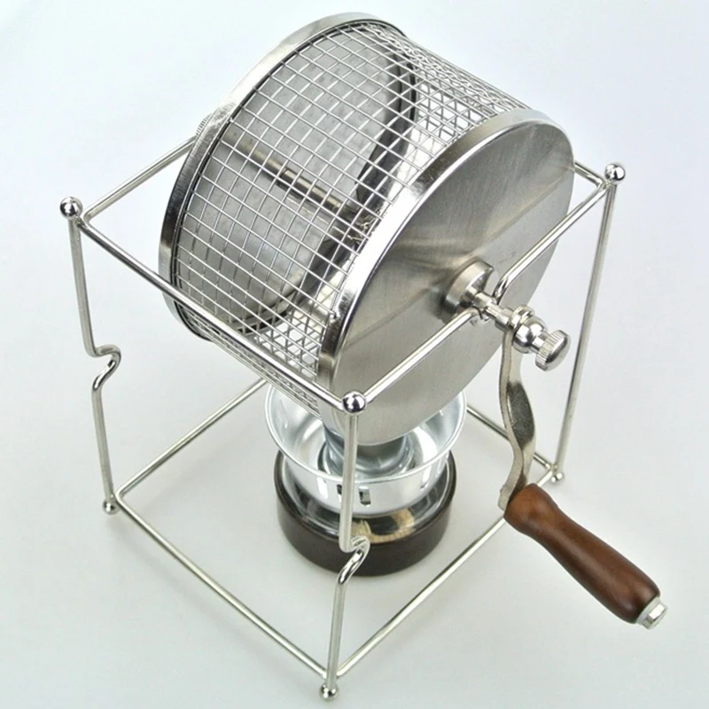 DIY нержавеющая сталь кофе в зернах запеченная машина мини ручная жаровня для