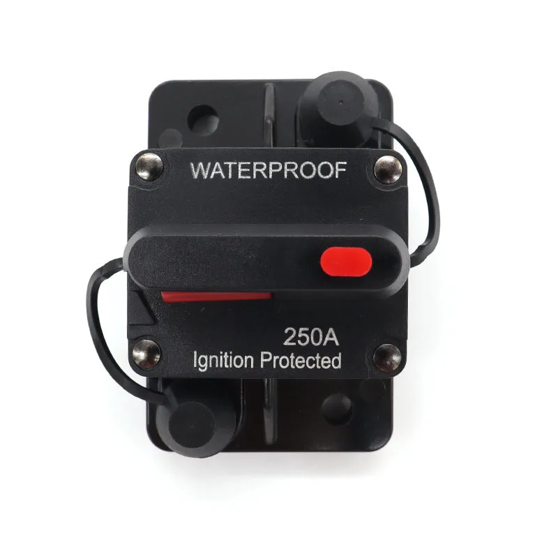 30A 40A 50A 60A 70A 80A 100A 120A 150A 200A 250A 300A AMP Circuit Breaker Fuse Reset 12-48V DC Car Boat Auto Waterproof | Автомобили и