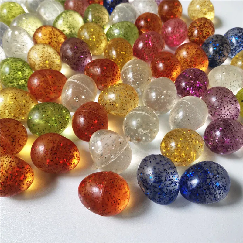 20 шт./компл. детские игрушки в форме яйца прыгающие шарики резиновые уличные