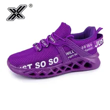 New Hot Sale Purple Couple Sneakers Brand Mesh Breathable Men Just So So Sneakers Light Blade Shoes Men Casual Sports Footwear