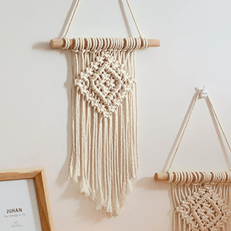 

Hand tapestry wall hanging indoor children's room decoration accessories home decoration crafts