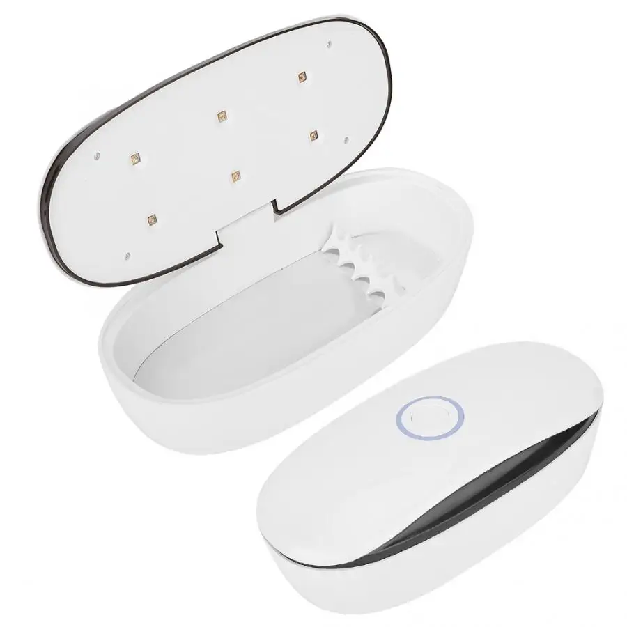 

LED UV Sterilizer Box Nails Accessoires Comestics Makeup Brush home salon Toothbrush UV Disinfection Box Cleaning Device