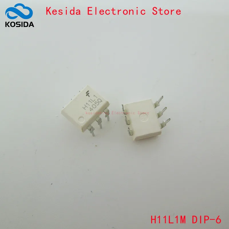 10 шт./лот H11L1 H11L1M DIP-6 H11L1SR2M SMD-6 фотоэлектрическая муфта чип Schmitt trigger IC новый и