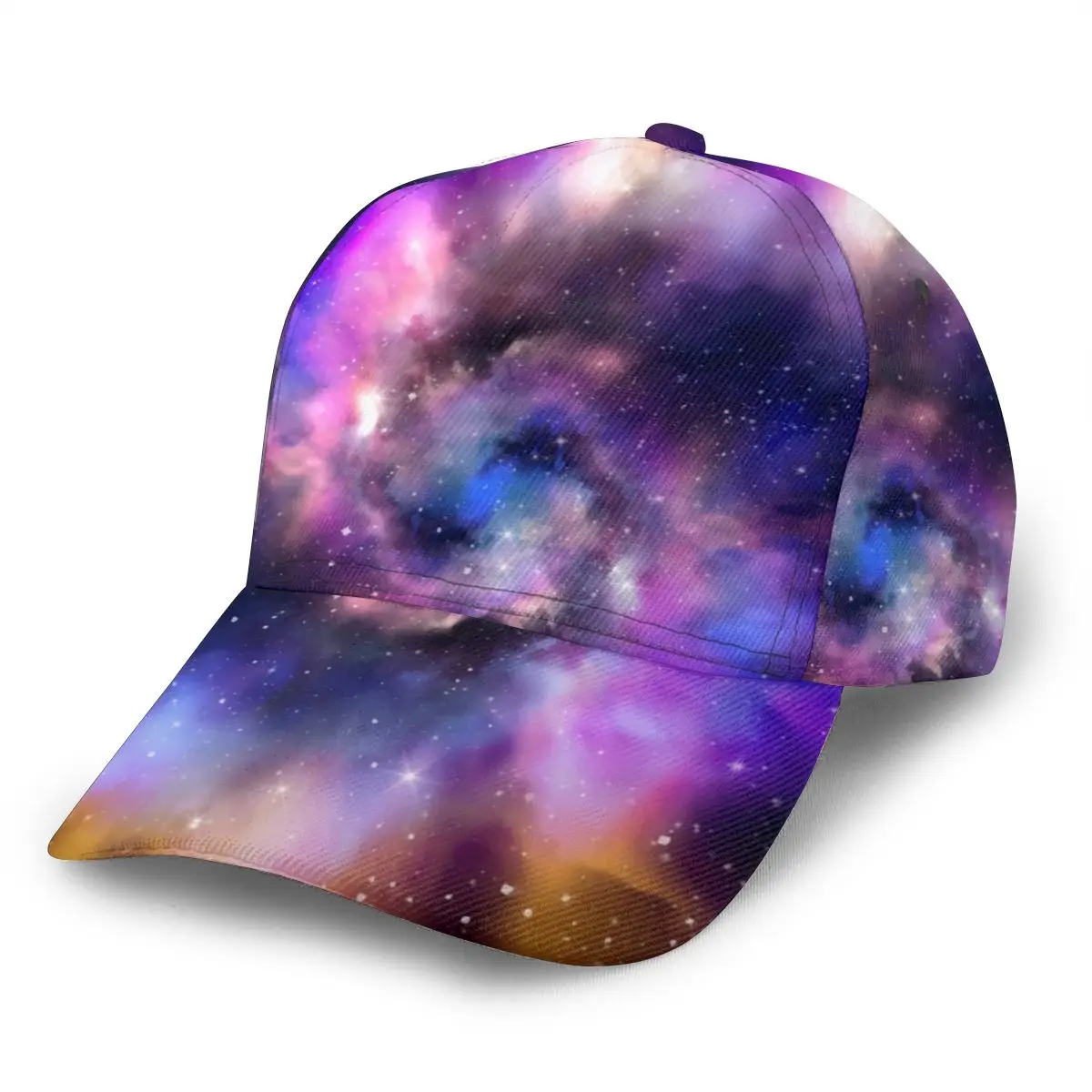 

Watercolor Galaxy Star Outdoor Sport Caps Baseball Hat Men Women Visor Cap Baseball Cap Street Hip Hop Caps