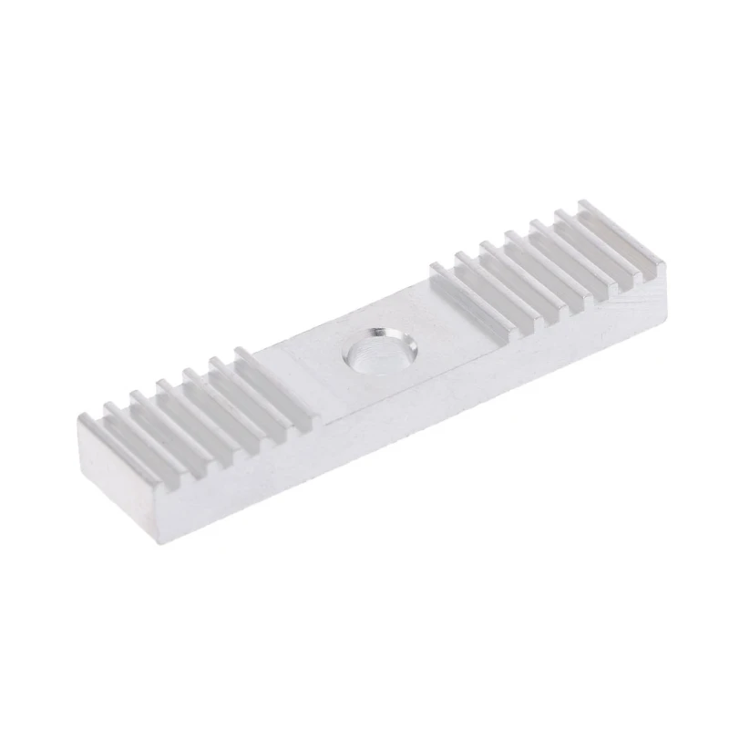 

2023 New DIY GT2 3D Printer Aluminum Block Timing Belt Fixing Piece Tooth Pitch 2mm Clamp 9x40mm Compatible For 3D Printers CNC