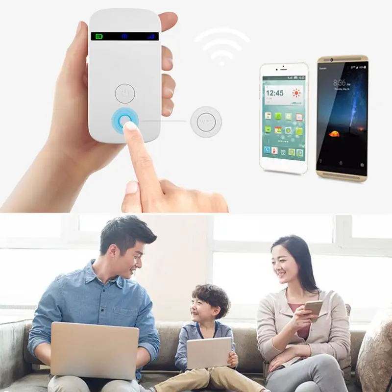 Разблокированный zte MF90 MF920V 4G Wi-Fi роутер 150mbs Mifi Мобильная точка доступа карман 4G модем Carfi 2000 мАч батарея с слотом для sim-карты