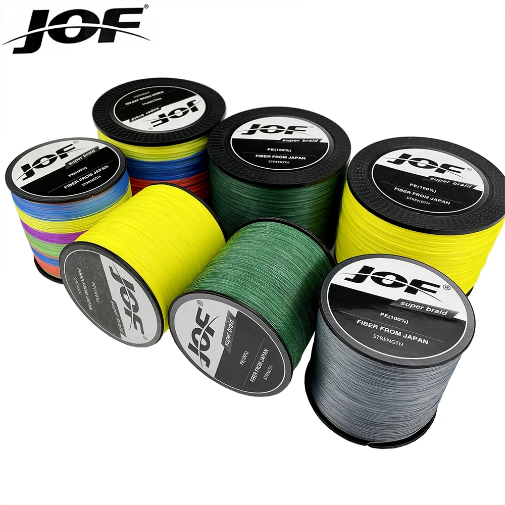 

JOF 12 Strands 9 Strands Braided Fishing Line 1000M 500M 300M 100M 20-120LB Strong Multifilament PE Line for Fishing