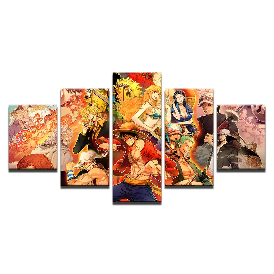 

Decor Poster Living Room HD Printed Pictures 5 Piece/Pcs Modern Wall Art Home Painting Living Room Decoration