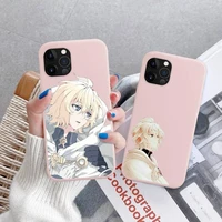seraph of the end phone case soft solid color for iphone 11 12 13 mini pro xs max 8 7 6 6s plus x xr